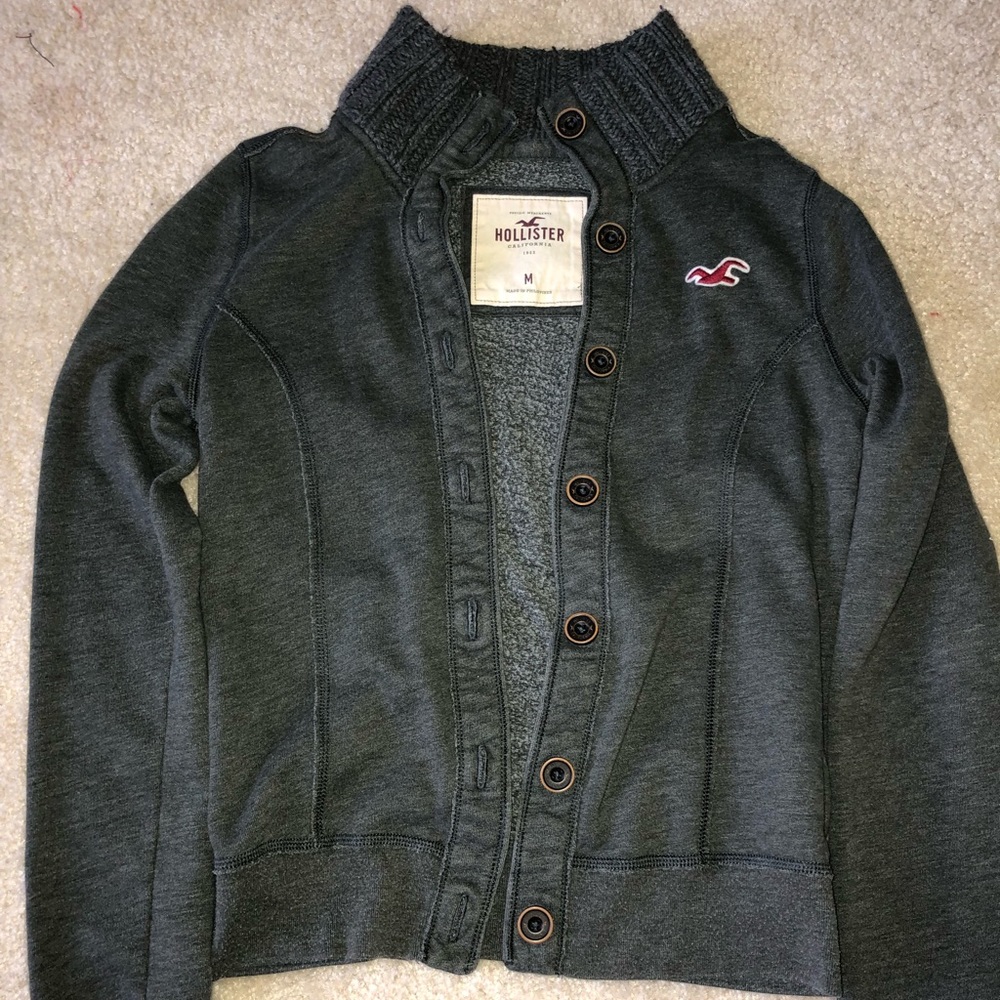 hollister cardigan